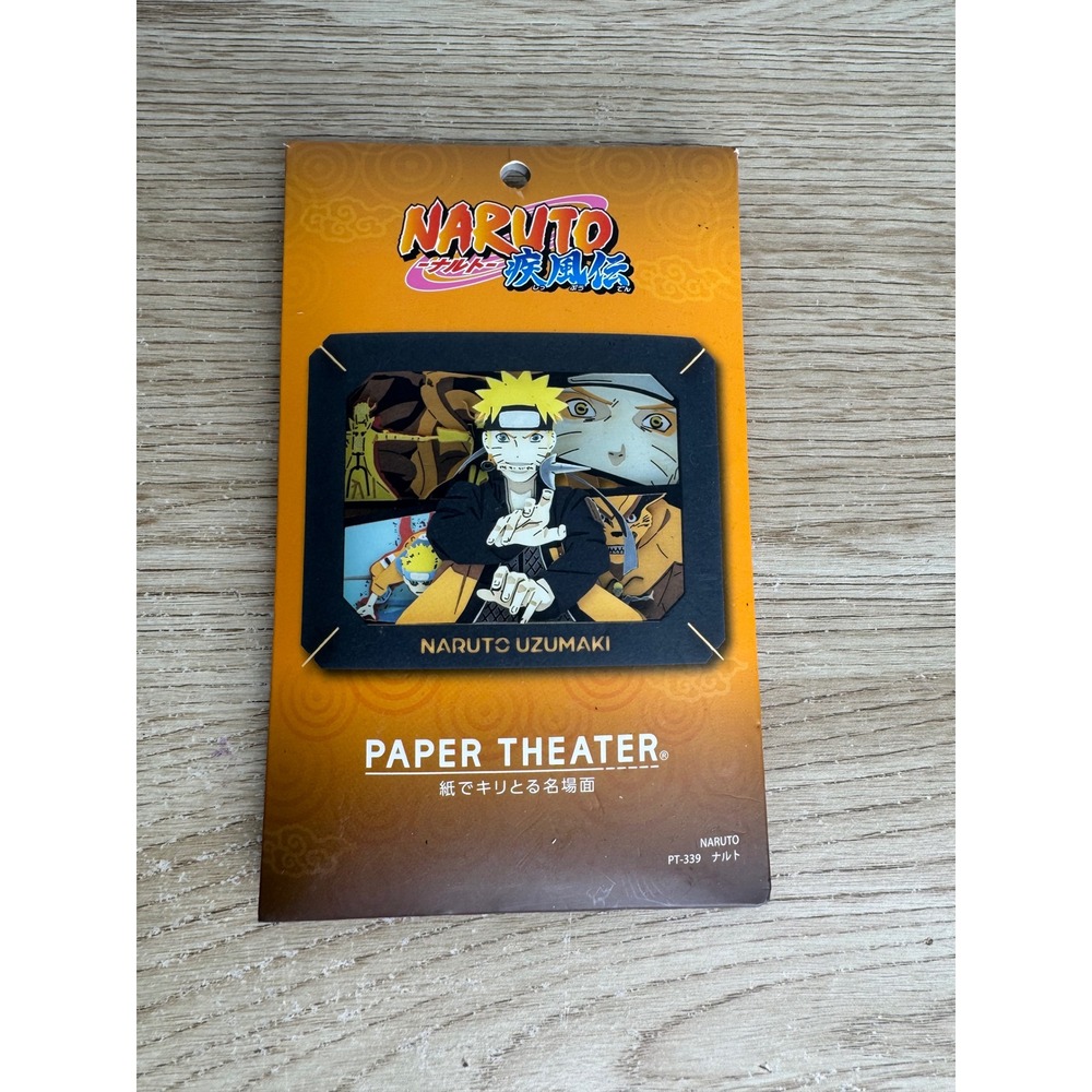 Naruto Shippuden Naruto Uzumaki Paper Theater 3D Craft Kit Ensky PT-339 New